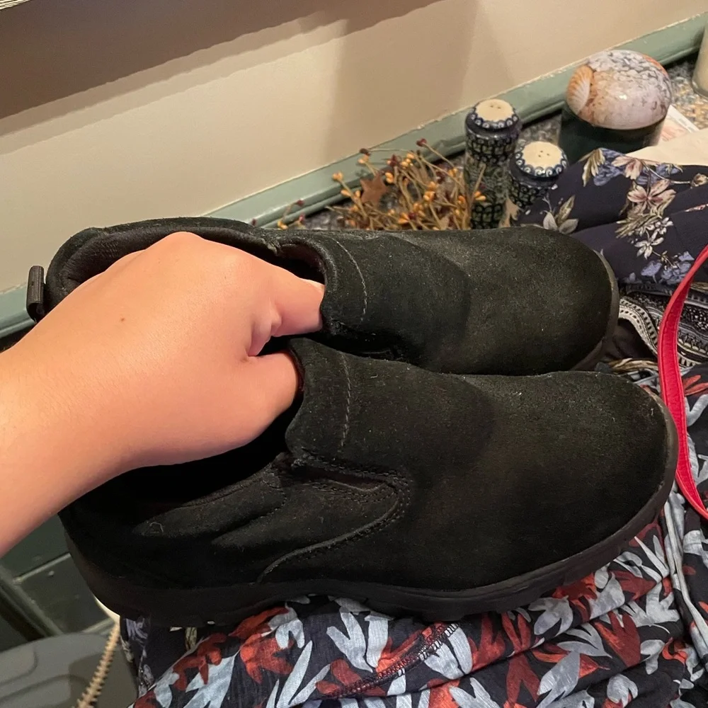 L.L. Bean Women's Insulated Waterproof Comfort Moc with Arctic Grip size 8 black - Picture 5 of 8